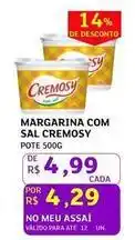 Assaí Atacadista Cremosy - margarina com sal oferta