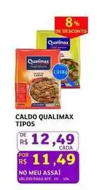 Assaí Atacadista Qualimax - caldo tipos oferta
