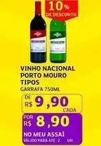 Assaí Atacadista Moura - vinho nacional porto tipos oferta