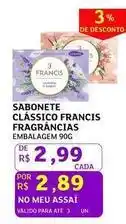 Assaí Atacadista Francis - sabonete clássico français fragrâncias oferta
