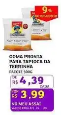 Assaí Atacadista De - goma pronta para tapioca oferta