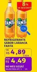 Assaí Atacadista Fanta - refrigerante sabor laranja oferta