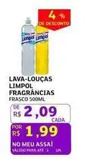 Assaí Atacadista Limpol - lava-louças oferta