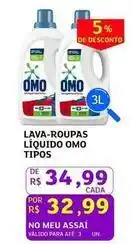 Assaí Atacadista Omo - lava-roupas líquido oferta