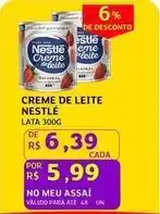 Assaí Atacadista Nestlé - creme de leite oferta