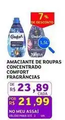 Assaí Atacadista Comfort - amaciante de roupas concentrado oferta