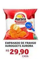 Assaí Atacadista Aurora - empanado de frango auroggets oferta