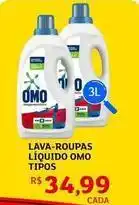 Assaí Atacadista Omo - lava-roupas líquido tipos oferta