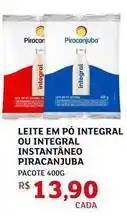 Assaí Atacadista Piracanjuba - leite em po integral ou integral instanáneo oferta