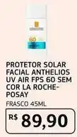 Assaí Atacadista Solar - protetor facial anthelios uv air fps 60 sem cor la roche-posay oferta