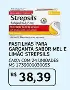 Assaí Atacadista Strepsils - pastilhas para garganta sabor mel e limão oferta