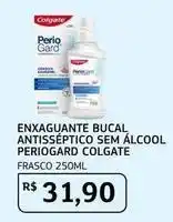 Assaí Atacadista Colgate - enxaguante bucal antisséptico sem álcool periogard oferta