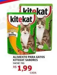 Assaí Atacadista Kitekat - alimento para gatos sabores oferta