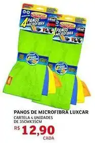 Assaí Atacadista Luxcar - panos de microfibra oferta