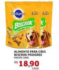 Assaí Atacadista Pedigree - alimento para caes biscrok oferta