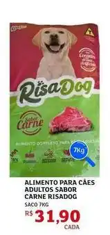 Assaí Atacadista Sabor - alimento para caes adultos sabor carne oferta