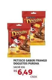 Assaí Atacadista Purina - petisco sabor frango doguitos oferta
