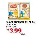 Assaí Atacadista Sabores - snack infantil mucilon sabores oferta