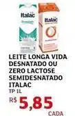 Assaí Atacadista Italac - leite longa vida desnatado ou zero lactose semidesnatado oferta