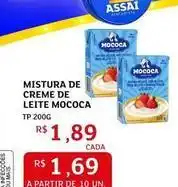 Assaí Atacadista Mococa - mistura de creme de leite oferta