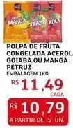 Assaí Atacadista Polpa de fruta congelada acerol goiaba ou manga oferta