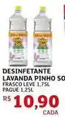 Assaí Atacadista Pinho - desinfetante lavanda oferta