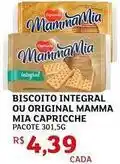 Assaí Atacadista Mamma mia - biscoito integral ou original oferta
