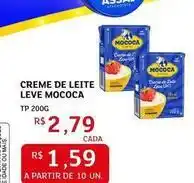 Assaí Atacadista Mococa - creme de leite leve oferta