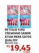 Assaí Atacadista Quality - petisco tipo creminho sabor atum para gatos oferta