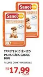Assaí Atacadista Sanol - tapete higienico para caes oferta