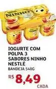 Assaí Atacadista Nestlé - iogurte com polpa 3 sabores ninho oferta