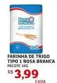 Assaí Atacadista Rosa branca - farinha de trigo tipo 1 oferta