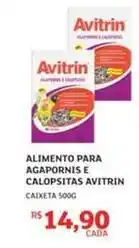 Assaí Atacadista Avitrin - alimento para agapornis e calopsitas oferta