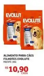 Assaí Atacadista Evoluto - alimento para cães filhotes oferta