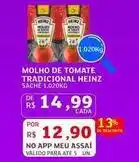 Assaí Atacadista Heinz - molho de tomate tradicional oferta