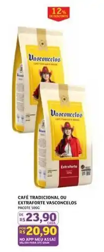 Assaí Atacadista Vasconcelos - café tradicional ou extraforte oferta