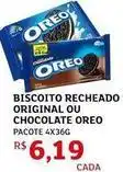 Assaí Atacadista Oreo - biscoito recheado original ou chocolate oferta
