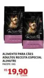 Assaí Atacadista Receita de casa - alimento para cães adultos especial oferta