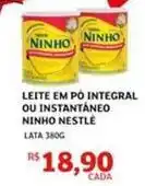 Assaí Atacadista Nestlé - leite em po integral ou instantaneo ninho oferta