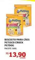 Assaí Atacadista Pacote - biscoito para cães petisco crock oferta