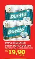 Assaí Atacadista Duetto - papel higiênico folha dupla oferta