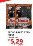 Assaí Atacadista Itasa - feijão preto tipo 1 oferta
