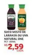 Assaí Atacadista Natural one - suco misto de laranja ou uva oferta