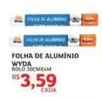Assaí Atacadista Wyda - folha de alumínio oferta