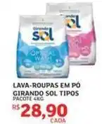 Assaí Atacadista Girando sol - lava-roupas em pó oferta