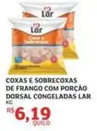 Assaí Atacadista Lar - coxas e sobrecoxas de frango com porcao dorsal congeladas oferta