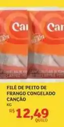 Assaí Atacadista Canecão - file de peito de frango congelado oferta