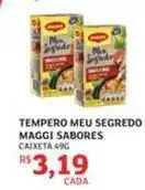 Assaí Atacadista Maggi - tempero meu segredo sabores oferta