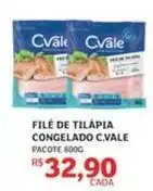 Assaí Atacadista C-vale - filé de tilápia congelado oferta