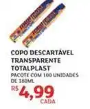 Assaí Atacadista De - copo descartável trasparente totalplast oferta